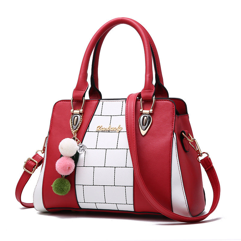 Women Shoulder Bags Fashionable Handbag Pu Leather Crossbody Large Capacity Waterproof Women's Shoulder Handbag