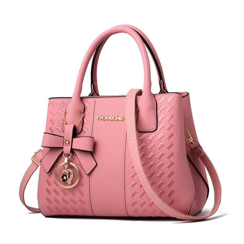 Women's Bag Fashionable Handbag Original Leathe Shoulder Bag Multi Pocket Large Capacity Portable Shoulder Messenger Bag