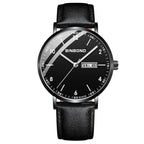 Starry Sky Pattern Quartz Watch for Men - Simple & Luminous - Black Mash Rose Shell Rose Gold Nails