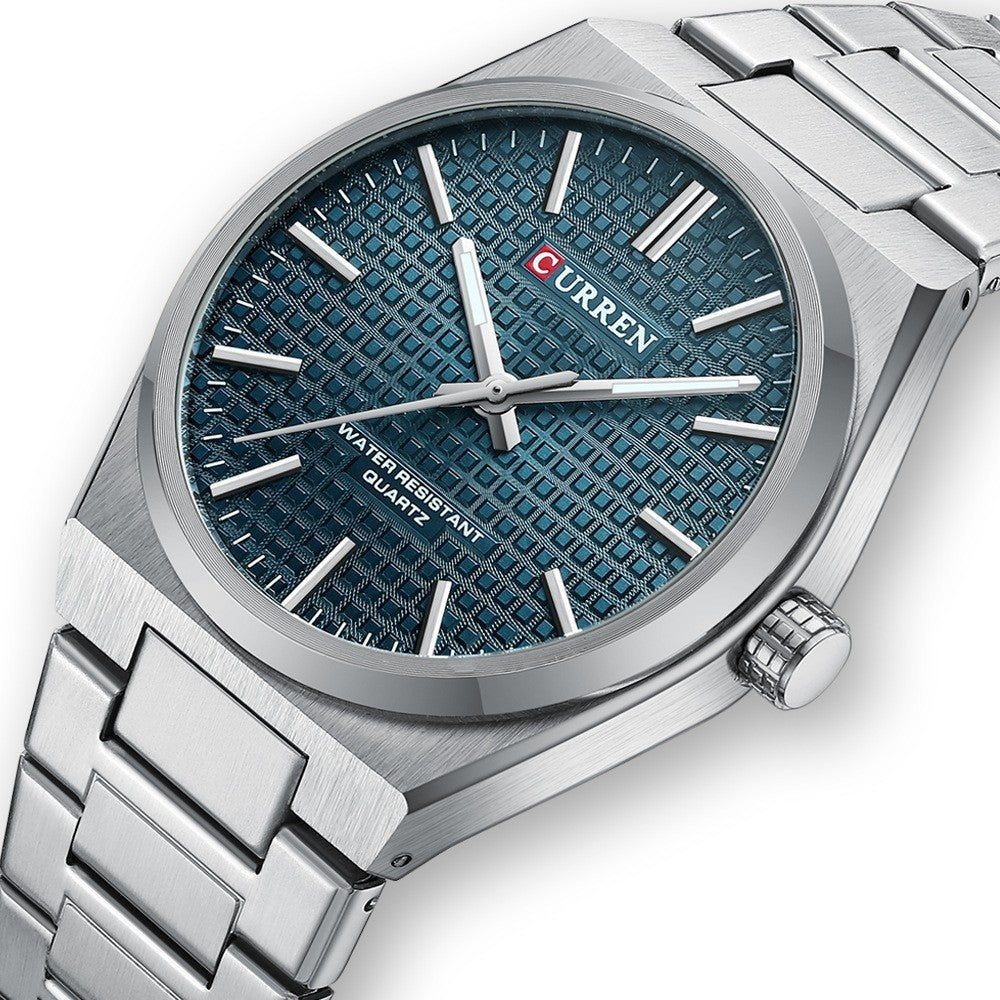 Men's Simplicity Grid Quartz Business  Men's Watch