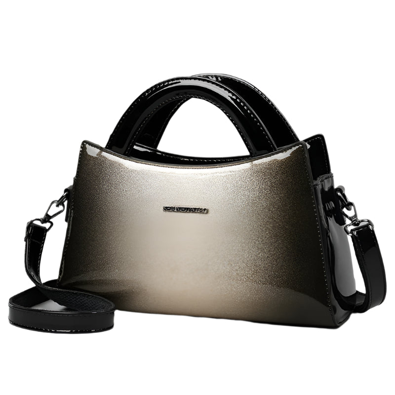 New PU soft leather texture messenger bag fashion simple solid color shoulder bag casual light handbag