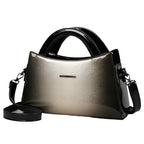 New PU soft leather texture messenger bag fashion simple solid color shoulder bag casual light handbag