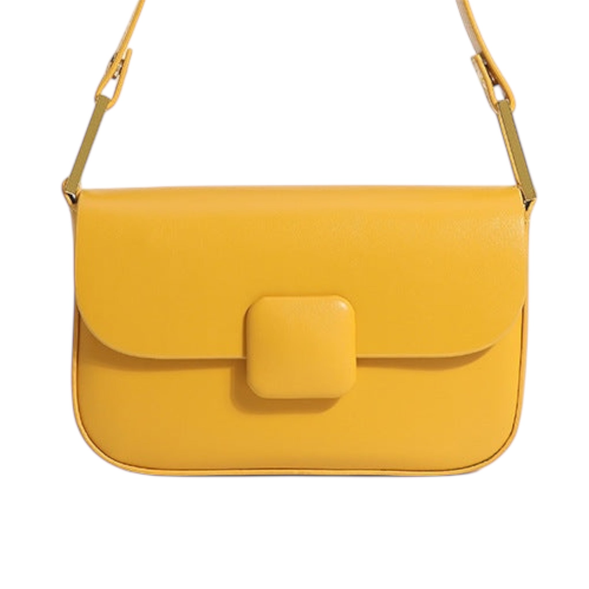 Modieuze schoudertas voor dames, originele leren crossbodytas, all-match messenger bag, kleine vierkante schoudertas voor dames