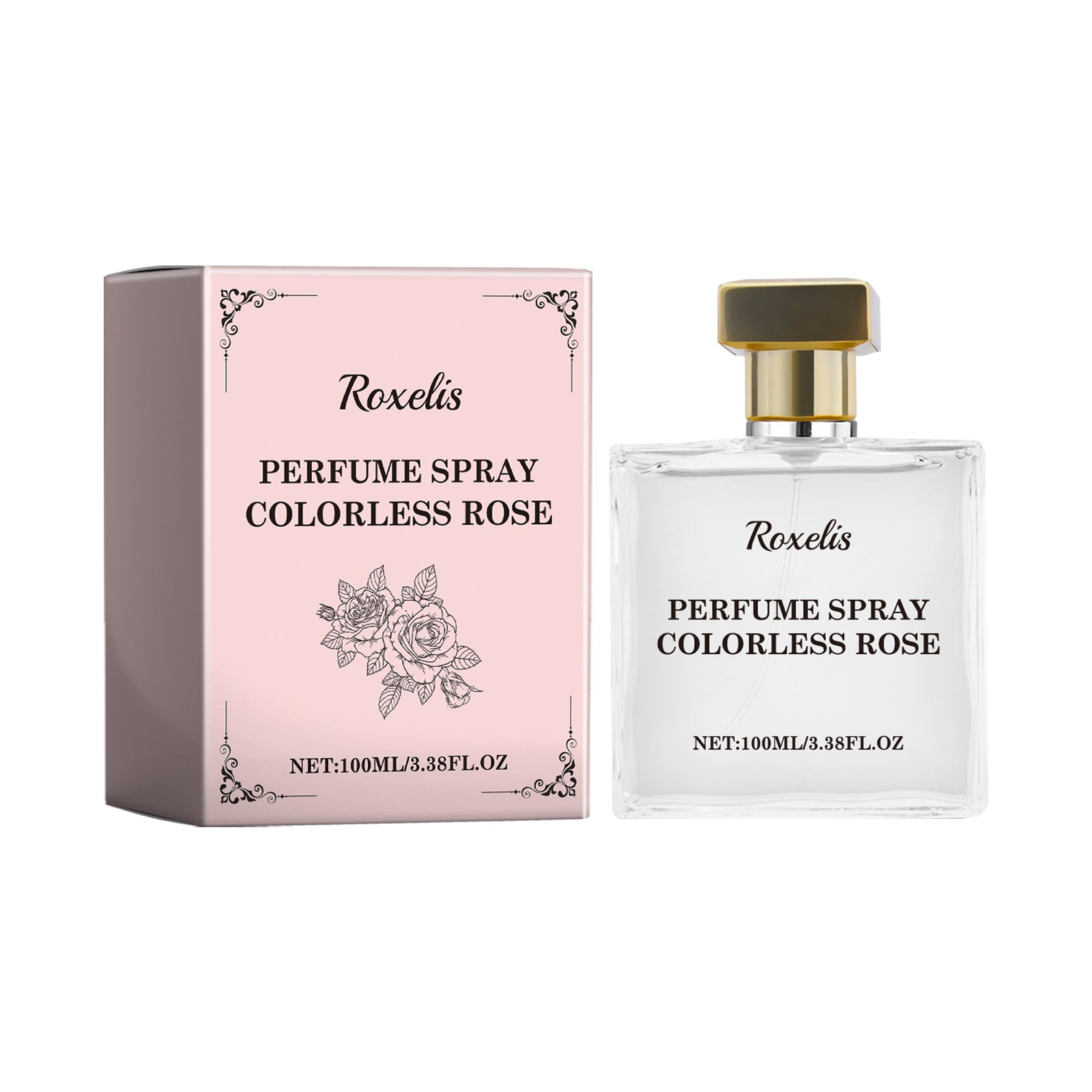 Kleurloos rozenparfum, langdurige geur voor vrouwen Frisse en elegante bloem