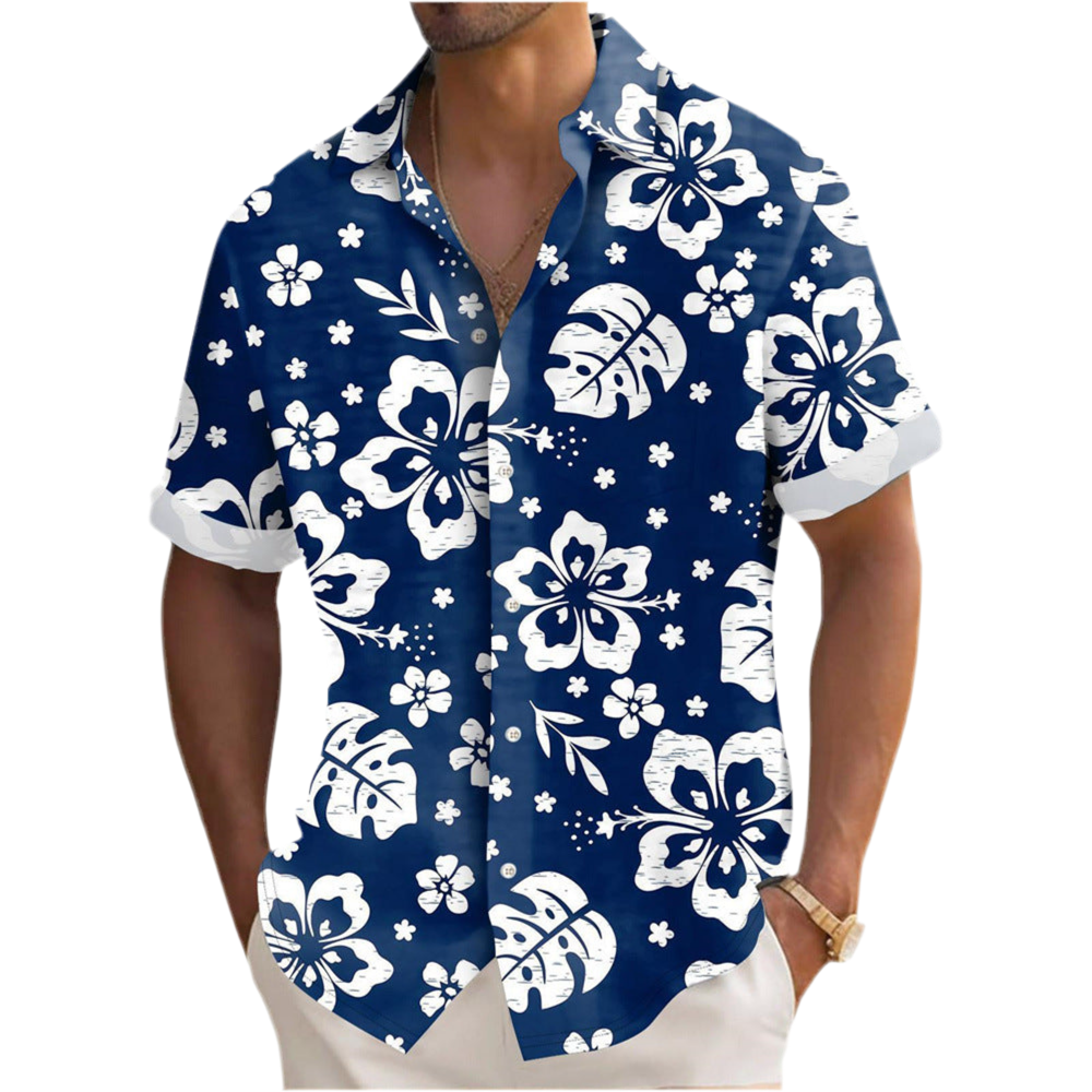 Hawaii Beach Men's Clothing Print Shirt Casual - Acquisti Online