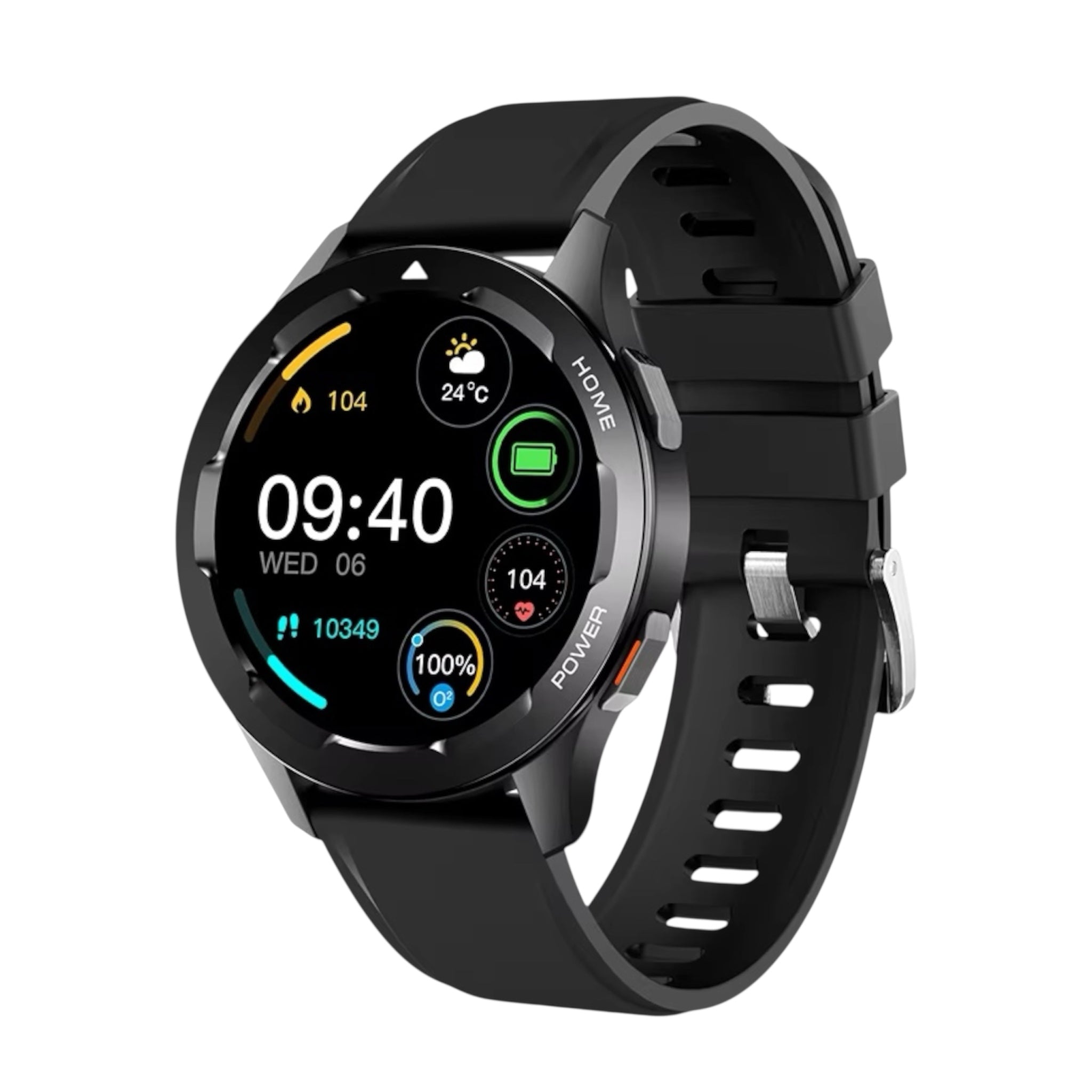 Smart Watch Salute Fitness Monitoraggio Bluetooth BT Chiamata Modalità Sport NFC Pagamento Schermo HD Promemoria Intelligente Orologio Intelligente