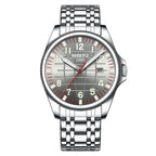 NIBOSI Men Wrist Luxury Japan Quartz Movement Watches 3ATM Waterproof Calendar Luminous Stainless Steel Men Watch