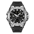 SANDA Brand Men's Military Shockproof Digital Sports Watches Waterproof Electronic Wristwatch for Men