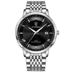 POEDAGAR Luxury Watch Korean Style Brand Men Sports Waterproof Week Date Quartz Wristwatches Luminous Stainless Steel Men's Watch - Acquisti Online