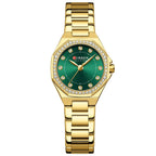CURREN 9100 Women's Luxury Quartz Watch Waterproof Stainless Steel Rhinstone Crafted Quartz Wrist Watches - Acquisti Online