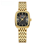CURRN 9093 Women's Luxury Quartz Watch Fashion Leisure Diamond Simple Steel Strip Women Quartz Wristwatch