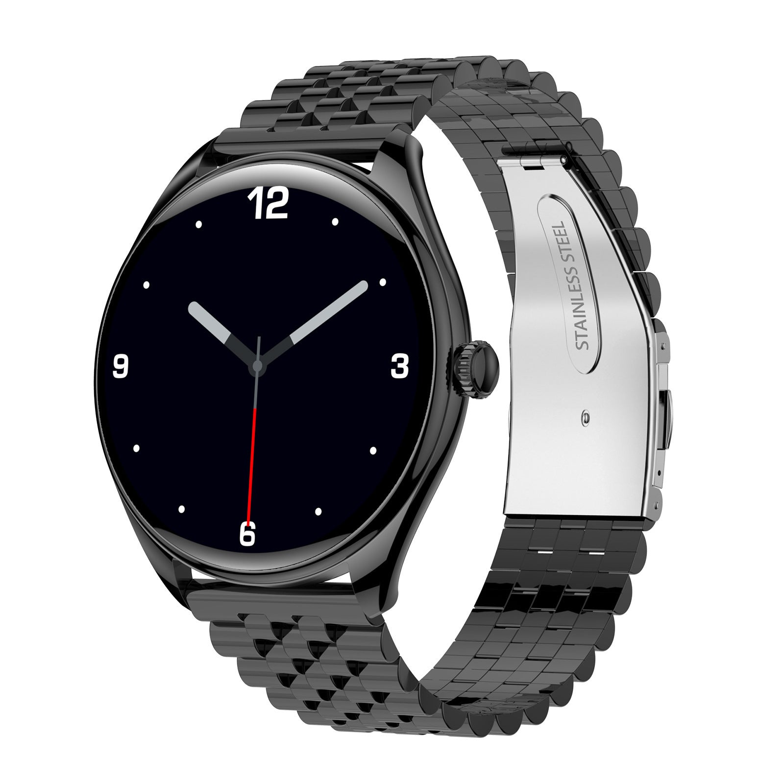 Smartwatch ultrasottile da 143 pollici con cardiofrequenzimetro, ossigeno nel sangue, chiamate Bluetooth e assistente vocale