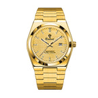 Binbond Men's Steel Quartz Watch For Men Luminous Fashion Trendy Waterproof Men's Quartz Watch