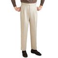 Herenmode, zakelijke casual formele broek, rechte broek, modieuze stijl, rechte, normale herenbroek met lange broekspijpen