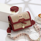 All-match Shoulder Messenger Bag Fashionable Small Square Bag