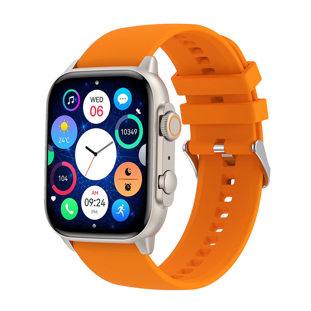 HK95 AMOLED Smart Watch NFC Bluetooth Call Electronic Watches Voice Control Waterproof Sports Fitness Tracker Smart Reminder Bluetooth Smart Watch - Acquisti Online