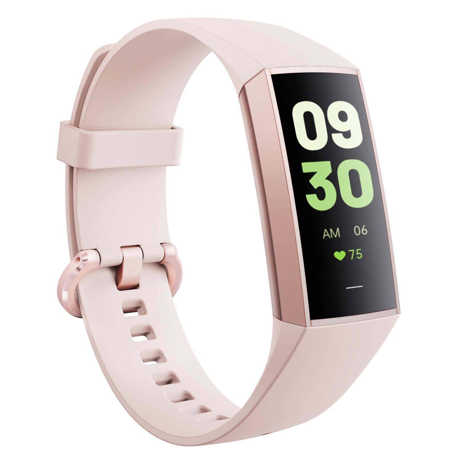 Braccialetto intelligente C80 con display AMOLED da 1,1 pollici, monitoraggio della frequenza cardiaca e della pressione sanguigna, fitness tracker, orologio sportivo intelligente