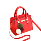 Women's Bulky Leather Shoulder Bag