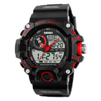 SKMEI Military Watches Men Digital Analog Watch Waterproof 5 ATM Wristwatch LED Sport electronic watch