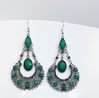 Bohemian water droplets tassel earrings - Acquisti Online