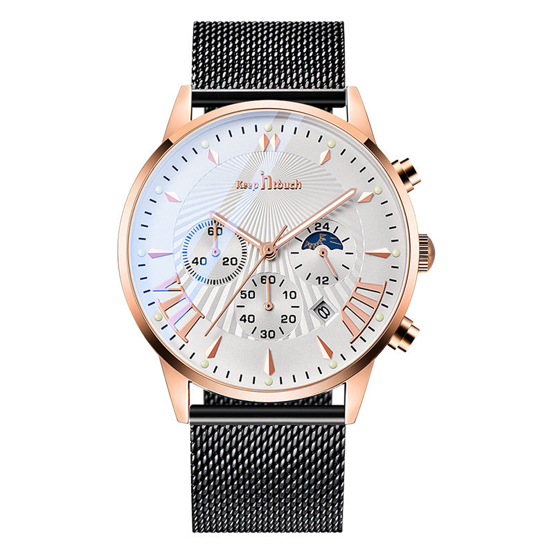 Multifunctional  Watch Luminous Waterproof Six-pin - Acquisti Online