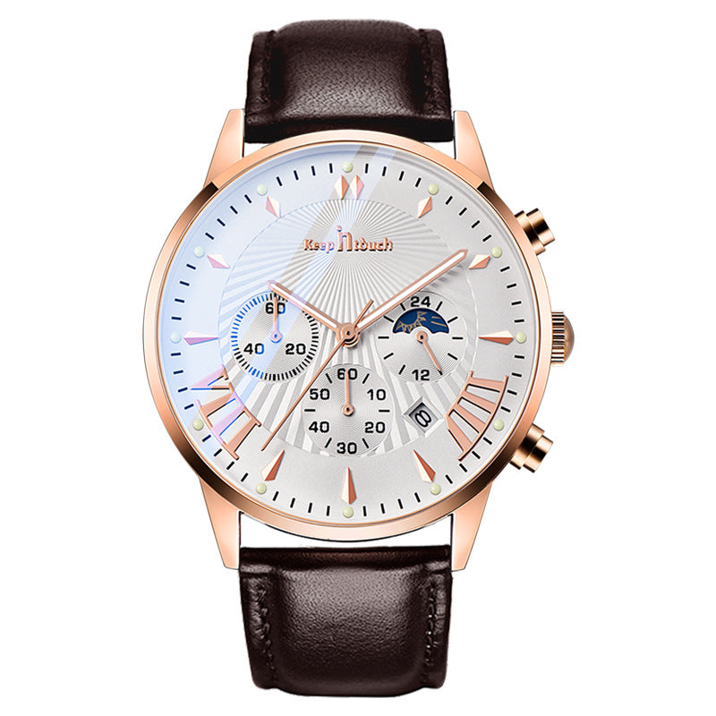 Multifunctional  Watch Luminous Waterproof Six-pin - Acquisti Online