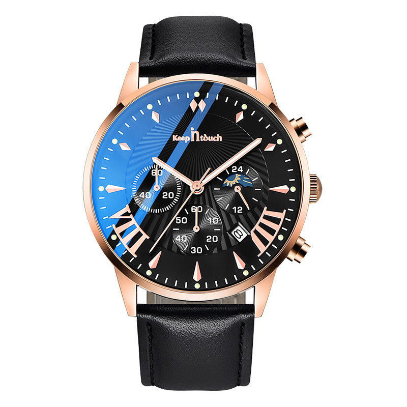 Multifunctional  Watch Luminous Waterproof Six-pin - Acquisti Online