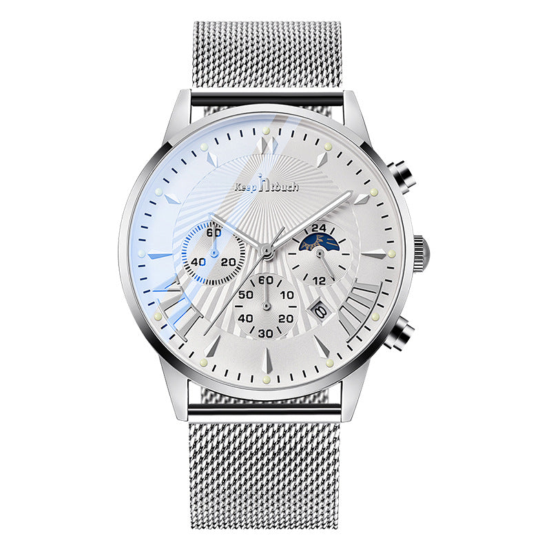 Multifunctional  Watch Luminous Waterproof Six-pin - Acquisti Online