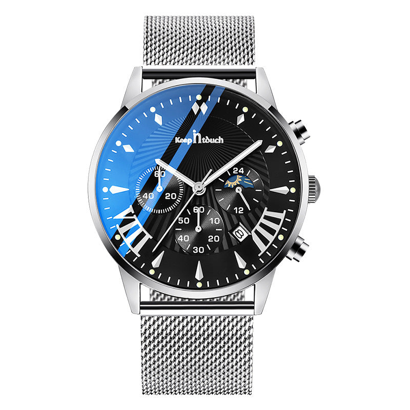 Multifunctional  Watch Luminous Waterproof Six-pin - Acquisti Online