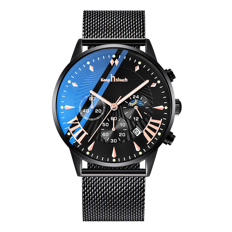 Multifunctional  Watch Luminous Waterproof Six-pin - Acquisti Online
