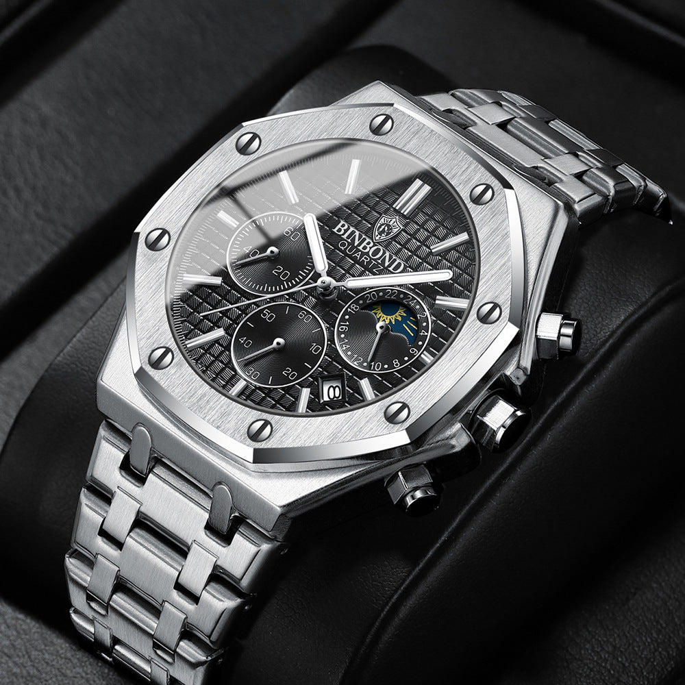 Multi-Function Sports Men's Quartz Watch