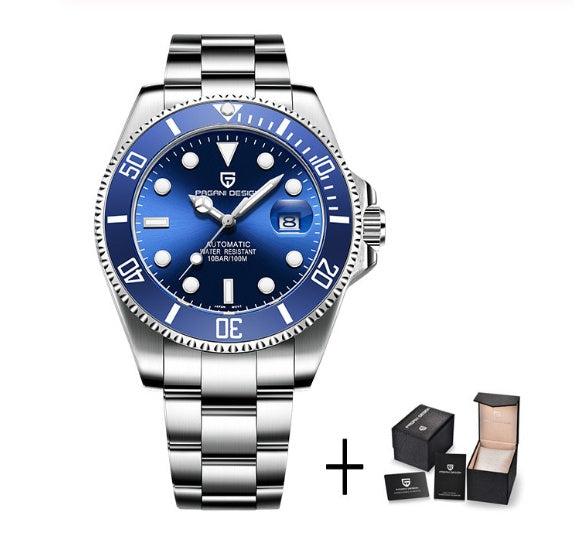 Stylish men's PAGANI DESIGN waterproof watch