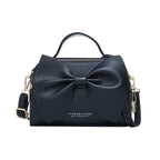 Italian women's style bow shoulder bag