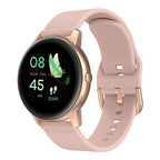Orologio intelligente unisex R3, impermeabile, sportivo, con cardiofrequenzimetro, pressione sanguigna, fitness tracker, schermo touch completo.
