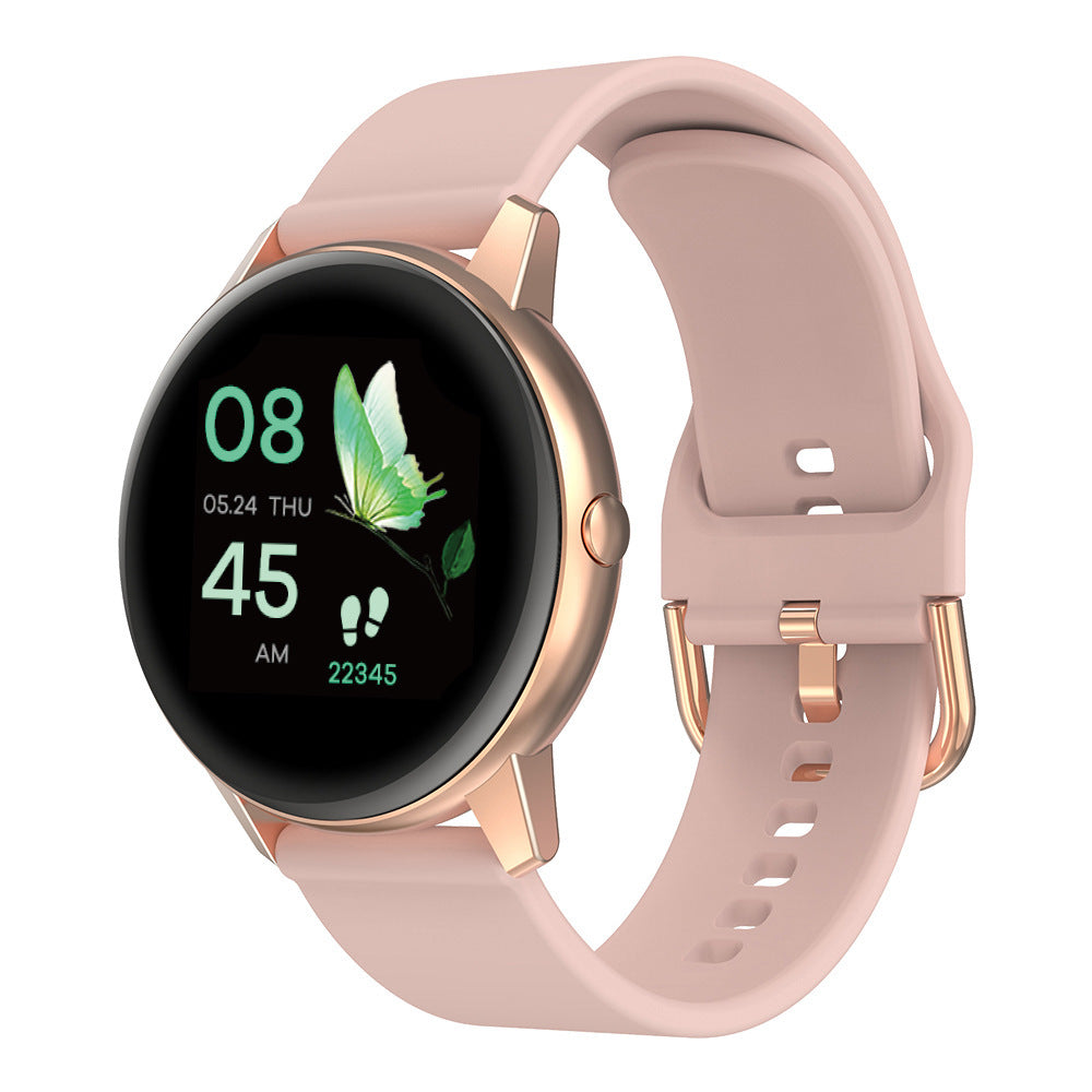 Orologio intelligente unisex R3, impermeabile, sportivo, con cardiofrequenzimetro, pressione sanguigna, fitness tracker, schermo touch completo.