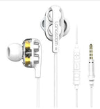 Earphone heavy bass with wheat wire controlled mobile phone headset - Acquisti Online