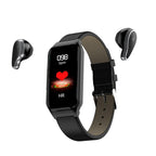 Smart Watch Fitness Tracker Smartwatch per Android iOS Frequenza cardiaca Pressione sanguigna Orologio Auricolare Bluetooth Due in uno Smartwatch
