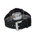 Orologi sportivi Dulunwe Fashion Skeleton Flywheel per uomo, orologio meccanico automatico di lusso, orologio da polso luminoso