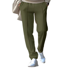 Men's Waffle All-match Fashion Toothpick Simple And Comfortable Pencil Pants