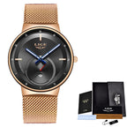 Orologio al quarzo impermeabile alla moda da uomo