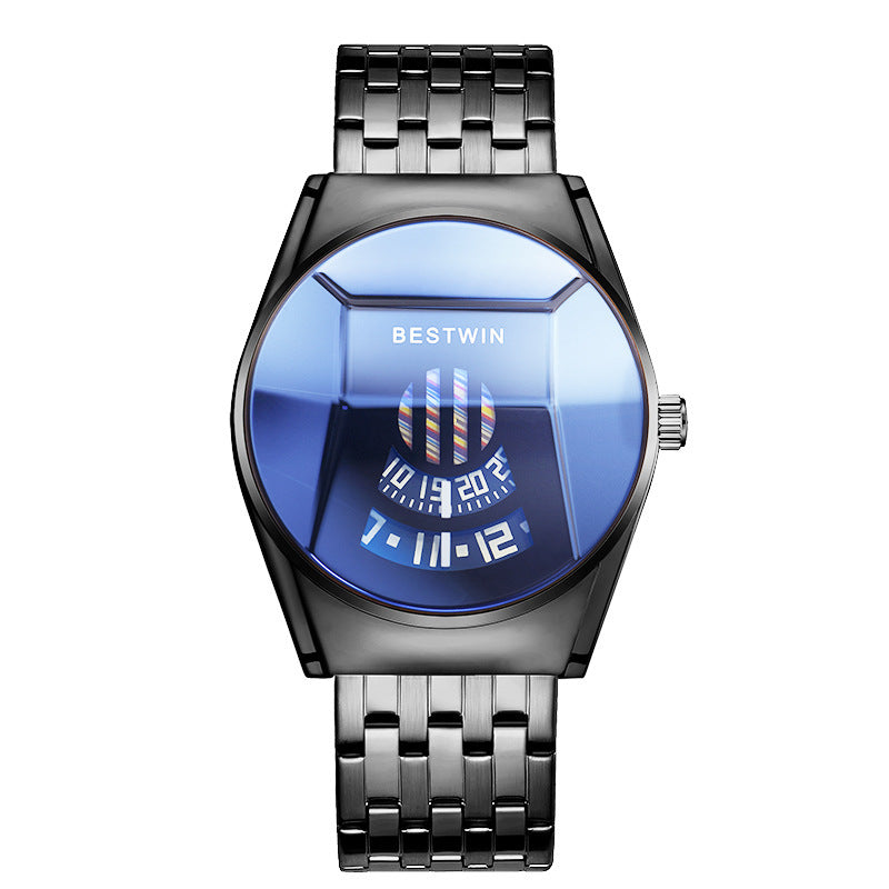 Mode heren Net rood waterdicht quartz herenhorloge 