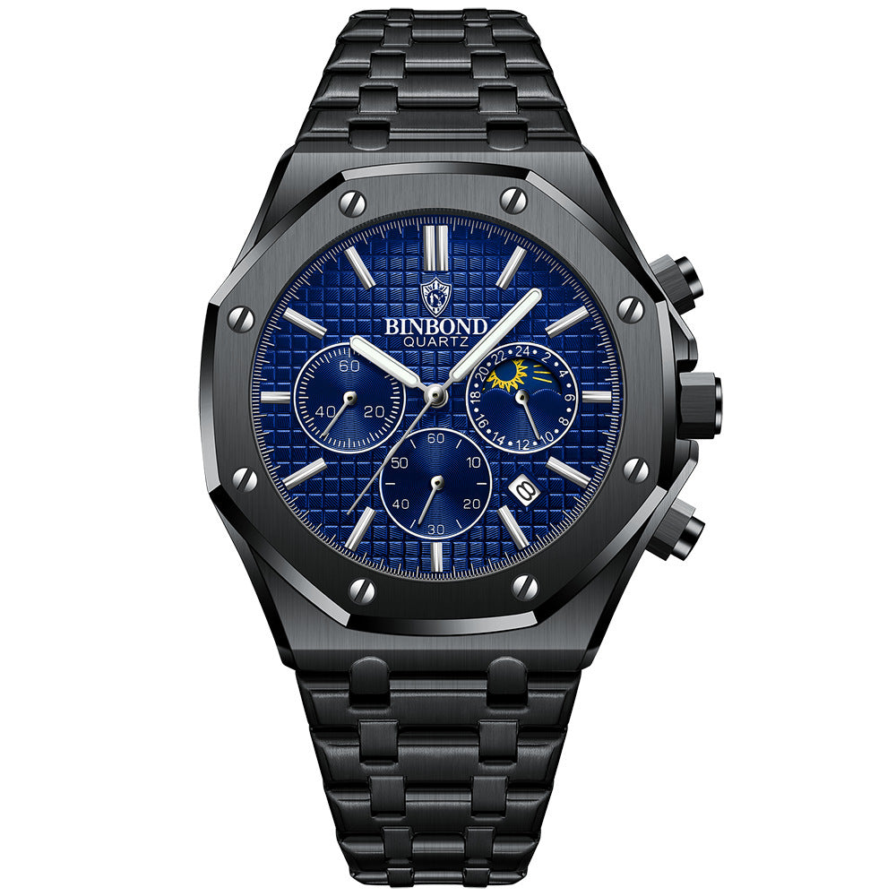 Multi-Function Sports Men's Quartz Watch