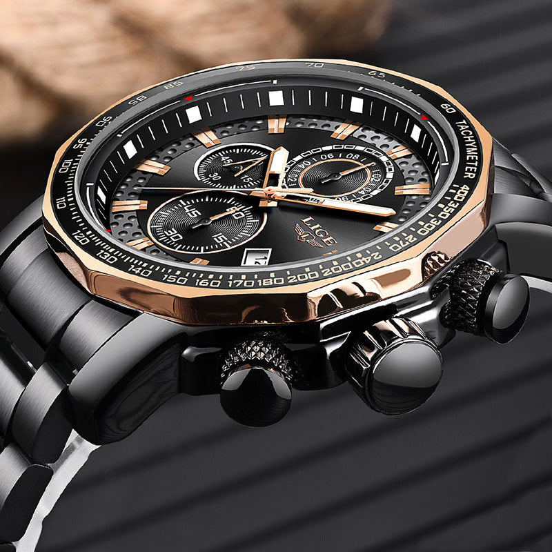 Men's fashion Quartz Watch waterproof