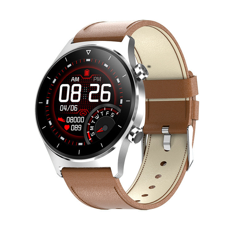 Smartwatch Uomo con Cinturino in Silicone Impermeabile Bluetooth