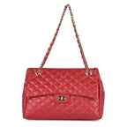 Simple diamond diagonal women's bag