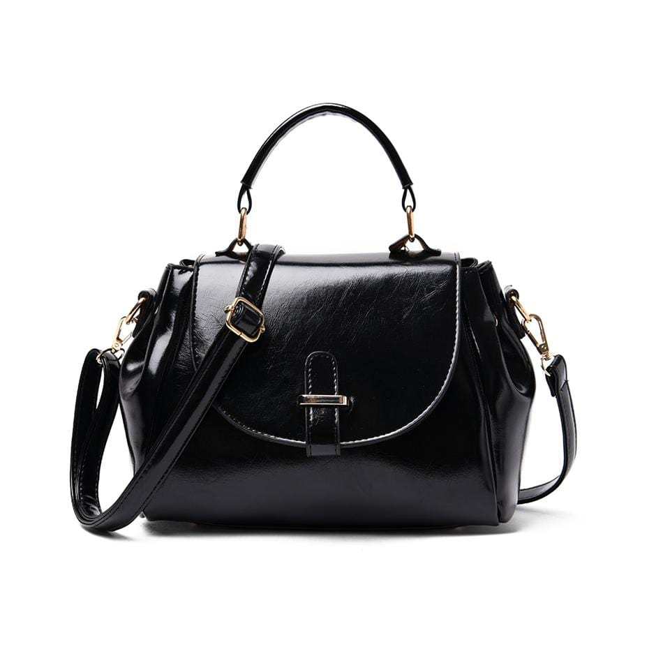 Dames modieuze schoudertas originele leren grote capaciteit crossbody tas ritsvak schouder messenger bag