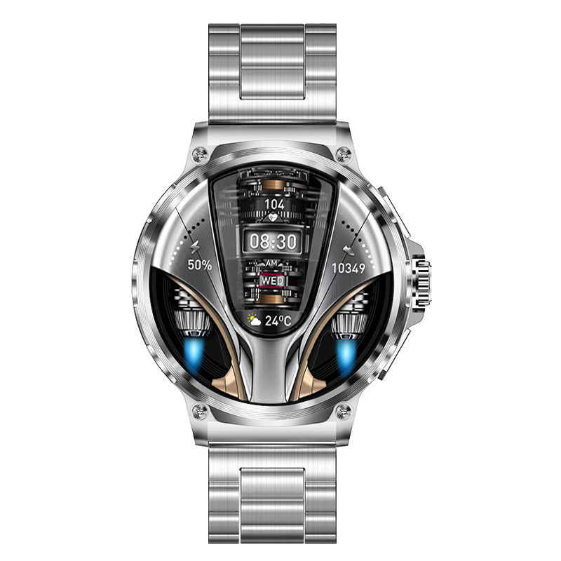 Orologio intelligente Bluetooth con chiamata, frequenza cardiaca, ossigeno nel sangue, multisport
