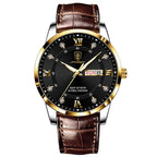 POEDAGAR Men's Watches Top Brand Luxury Leather Wrist Watch Men Sports Quartz Watch Waterproof Male Watch Relogio Masculino Men's Ultra-thin Quartz Watch - Acquisti Online