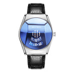 Mode heren Net rood waterdicht quartz herenhorloge 