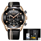 Men's Casual waterproof business sports quartz watch